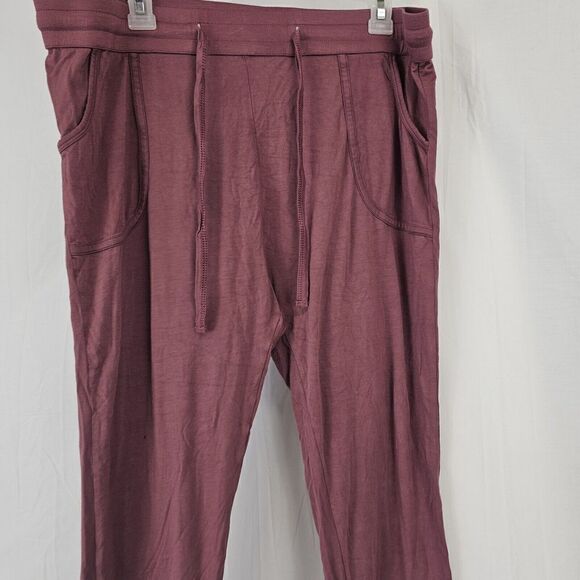 Kate Quinn Women's Size XL Mauve Pink Bamboo Capri Crop - Picture 3 of 5